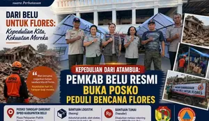 ​"Kepedulian Kita Adalah Kekuatan Mereka": Pemkab Belu Resmi  Buka Posko Bantuan Gempa Flores