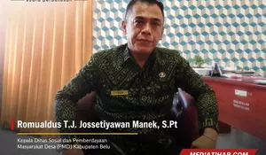 Kadis PMD Belu Optimis 18 Desa Persiapan Lolos Verifikasi Faktual Tim Pusat