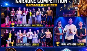 Sukses Digelar di Atambua, Ini Daftar Pemenang Hananu Hamutuk × Bonafide Karaoke Competition Season 2