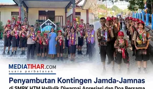 Sambut Kepulangan 19 Siswa Prestasi, Kepala SMPK HTM Halilulik: Kalian Calon Pemimpin Masa Depan