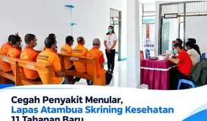 Gandeng Puskesmas, Lapas Atambua Periksa Kesehatan Belasan Tahanan Baru