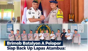 Gelar Patroli hingga Cek Senjata, Brimob Batalyon A Pelopor Perkuat Benteng Keamanan Lapas Atambua