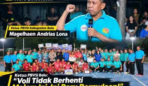 Menuju Ben Mboy Memorial Cup dan PON 2028, PBVSI Belu Mulai Berburu Talenta Muda di Perbatasan