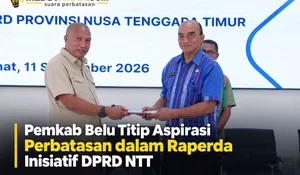 Bahas DAS Kali Malibaka hingga Trantibum, Pemkab Belu Kawal Dua Raperda Perbatasan di DPRD NTT