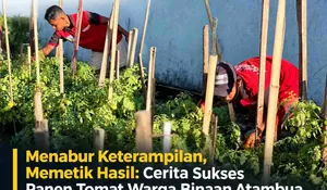 Optimalkan Lahan Produktif, Lapas Atambua Cetak WBP Mandiri Lewat Sektor Pertanian