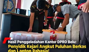 Dugaan Korupsi Tunjangan Rp3,7 M Berlanjut! Ini 32 Barang Bukti yang Berhasil "Diberangus" Jaksa dari DPRD Belu
