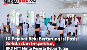 Rebutan Kursi Sekda dan Inspektur Belu Dimulai, Bupati Willy Harapkan Sosok Berkualitas