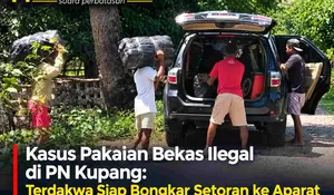 Sidang Ballpress PN Kupang: Terdakwa Kantongi Bukti Transfer ke Oknum Aparat Perbatasan