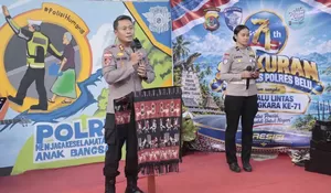 Peringati Hari Lalu Lintas ke-71, Polres Belu Ajak Masyarakat Bangun Budaya Tertib Berlalulintas