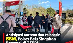 Kelangkaan BBM di Perbatasan Indonesia–Timor Leste: Polres Belu Siagakan Personel di 7 SPBU