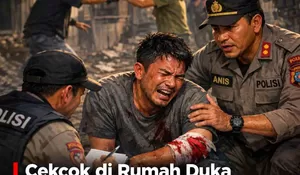 Cekcok di Rumah Duka, Seorang Pria di Desa Naitimu Disabet Parang