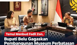Perkuat Identitas Wilayah Perbatasan, Bupati Belu Usulkan Pembangunan Museum Ke Menbud