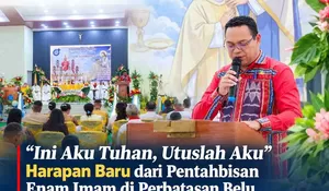 Enam Imam Baru Ditahbiskan di Belu, Wabup Ingatkan Makna Panggilan Pelayanan