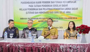 Kadis PKO Belu: Mengajar Bukan Sekadar Tugas, Guru Harus Jadikan Profesi Panggilan Hidup