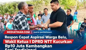 Dukung Pelestarian Seni Lokal, Wakil Ketua I DPRD NTT Bantu Sanggar Budaya di Belu Rp10 Juta