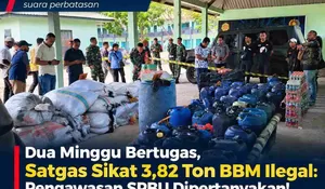 Dua Minggu Bertugas, Satgas Sikat 3,82 Ton BBM Ilegal: Pengawasan SPBU Dipertanyakan!