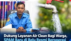 SPAM Baru Belu Mulai Beroperasi, Ini Alasan PDAM Mulai Terapkan Tarif Air Minum