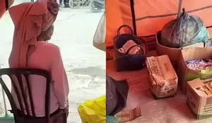 Miris, Lansia Korban Banjir di Aceh Tamiang Kehilangan Stok Beras di Tenda Pengungsian