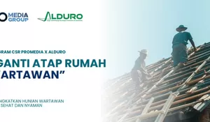 Kolaborasi Promedia Group dan Alduro, Ganti Atap Rumah Wartawan Gratis untuk Tingkatkan Hunian yang Sehat dan Nyaman