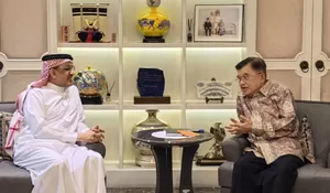 Terima Dubes Saudi ,Jusuf Kalla: Indonesia Dukung Stabilitas Arab Saudi di Tengah Ketegangan Regional
