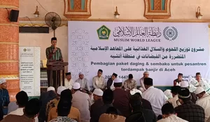 Ketua MPR RI: Sambut Idul Fitri, 1 Juta Riyal Saudi dari Liga Muslim untuk Masyarakat Aceh