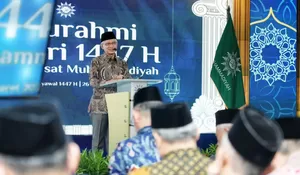 Syawalan PP Muhammadiyah, Haedar Soroti Kedewasaan Sikapi Perbedaan Lebaran