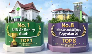 Unggul dari UI dan UGM, UIN Ar-Raniry Kampus Riset Terbaik Indonesia Versi SIR 2026