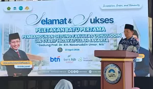 Menteri Agama RI Resmikan Pembangunan Gedung Fakultas Ushuluddin UIN Jakarta