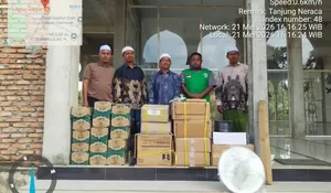 DMI Pusat Salurkan Bantuan untuk 2 Masjid di  Aceh Tamiang
