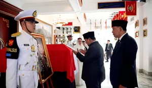 Presiden Prabowo Beri Penghormatan Terakhir bagi Ryamizard Ryacudu