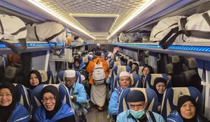 Fase Kepulangan Gelombang Pertama Dimulai, 12 Kloter Jemaah Haji Telah Diberangkatkan ke Tanah Air