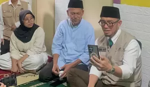 Dengar Kabar Istri Petugas MCH Meninggal, Wamenhaj Dahnil Terbang ke Malang Beri Dukungan Moral