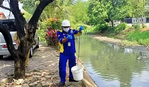 Air Berubah Keruh dan Bau, DLH Kota Bekasi Selidiki Dugaan Pencemaran di Kali Rawalumbu