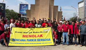 Makin Panas! Warga Grand Galaxy City Tetap Tolak Gate Parkir Otomatis dan IPL Rp850 Ribu per Bulan   