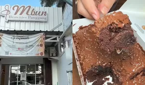 Punya Tekstur Super Moist, Mbun Brownies Panggang Jadi Favorit Baru Pecinta Cemilan Manis di Bekasi