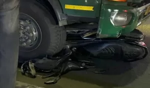 Motor Ringsek Tergencet Truk di Teuku Umar Cibitung, Pengendara Dievakuasi ke RSUD