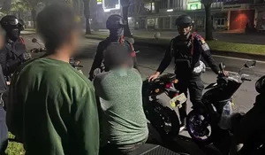 Aksi Balap Liar di Bekasi Dibubarkan Brimob, 3 Remaja Diamankan, Satu Motor Ikut Disita
