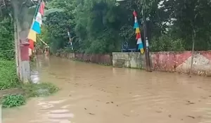 Sungai Cikeas Meluap, Banjir Sempat Genangi Jatiasih Bekasi hingga Status Siaga 1