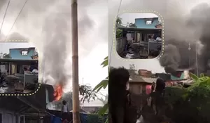  Permukiman Padat di Kampung Sukamantri Dilahap Api, Atap Rumah dan Perabotan Ludes Terbakar