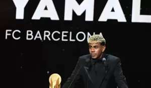 Gagal Menang Ballon d'Or 2025, Lamine Yamal Cetak Sejarah Raih Kopa Trophy Dua Tahun Beruntun