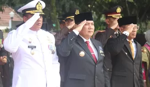 HUT ke-79 TNI, Pj Bupati Bogor Ajak Perkuat Kolaborasi Sukseskan Pilkada dan Tangani Bencana