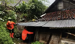 Longsor TPT di Ciawi Timpa Rumah Warga, Bupati Bogor Minta BPBD Gercep Lakukan Penanganan