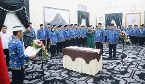 Bupati Purwakarta Om Zein Lantik Sri Jaya Midan jadi Sekda