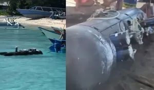 Temuan Benda Mirip Torpedo di Gili Trawangan Diduga Perangkat Teknologi Maritim Asal Cina Kini Ditangani TNI AL