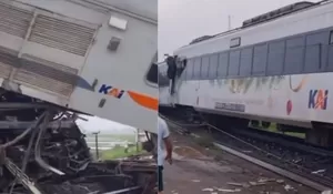 Kondisi Terkini Tabrakan Kereta di Cicalengka Bandung, KA Bandung Raya vs KA Turangga