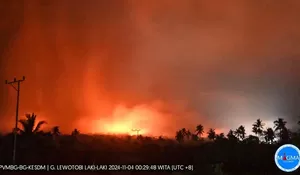 Update Jumlah Korban Terdampak Gunung Lewotobi Laki Laki Flores Timur Meletus Mencapai 10 Orang