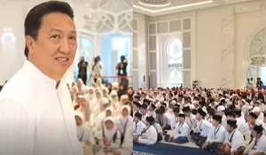 Boy Thohir Jamu 1.000 Anak Yatim di Masjid At-Thohir: Wujud Syukur dan Kepedulian Alamtri serta Adaro pada Ramadan 2026