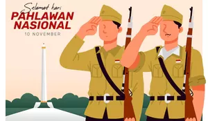 Besok 10 November 2025 Hari Pahlawan Libur atau Tidak?
