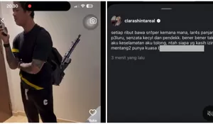 Alexander Assad Kerja Apa? Suami Clara Shinta Diduga Bawa Senjata Api saat Ribut