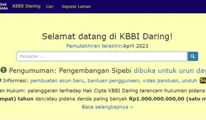 Capres Anies Targetkan Tambah Kosakata di KBBI Jadi 250 Ribu, Begini Respon Badan Bahasa